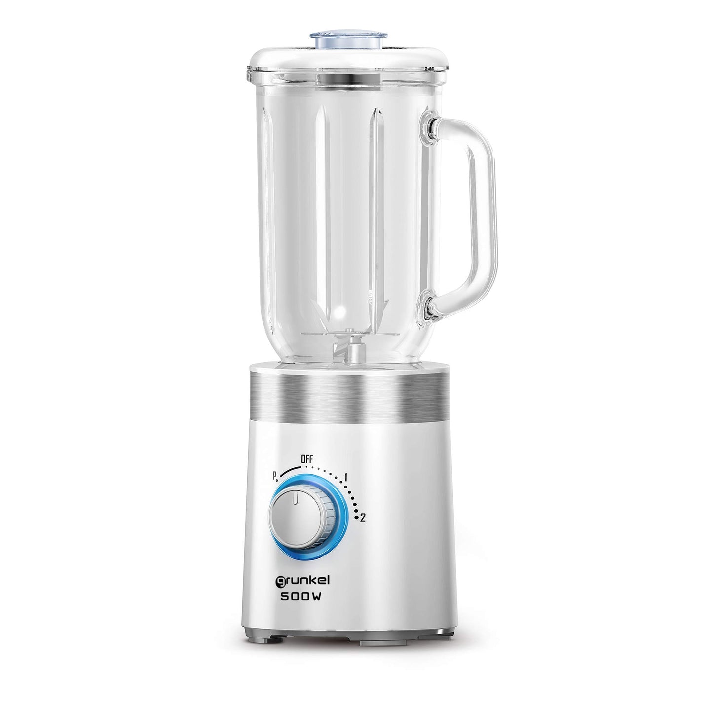 Grunkel BT-Practica 500 W 1 litra blenderis un nerūsējošā tērauda asmeņi