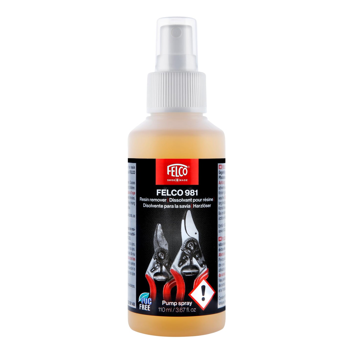 FELCO 981 sveķu šķīdinātājs aerosols, VOC nesaturošs