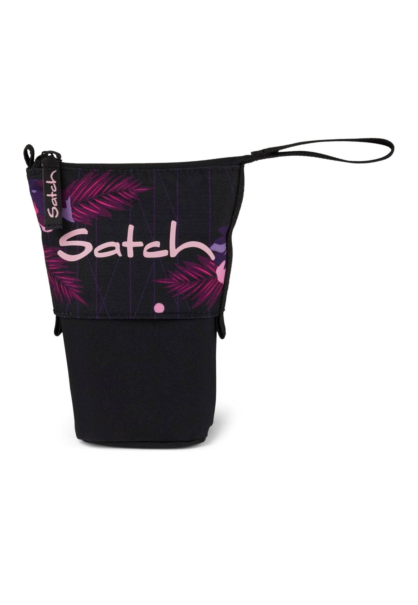 Satch Pencil Slider extra liels, penālis ar starpsienu, rāvējslēdzēja kabatu, zīmuļu turētāju, lineālu logu stundas grafikam, Mystic Nights – violets