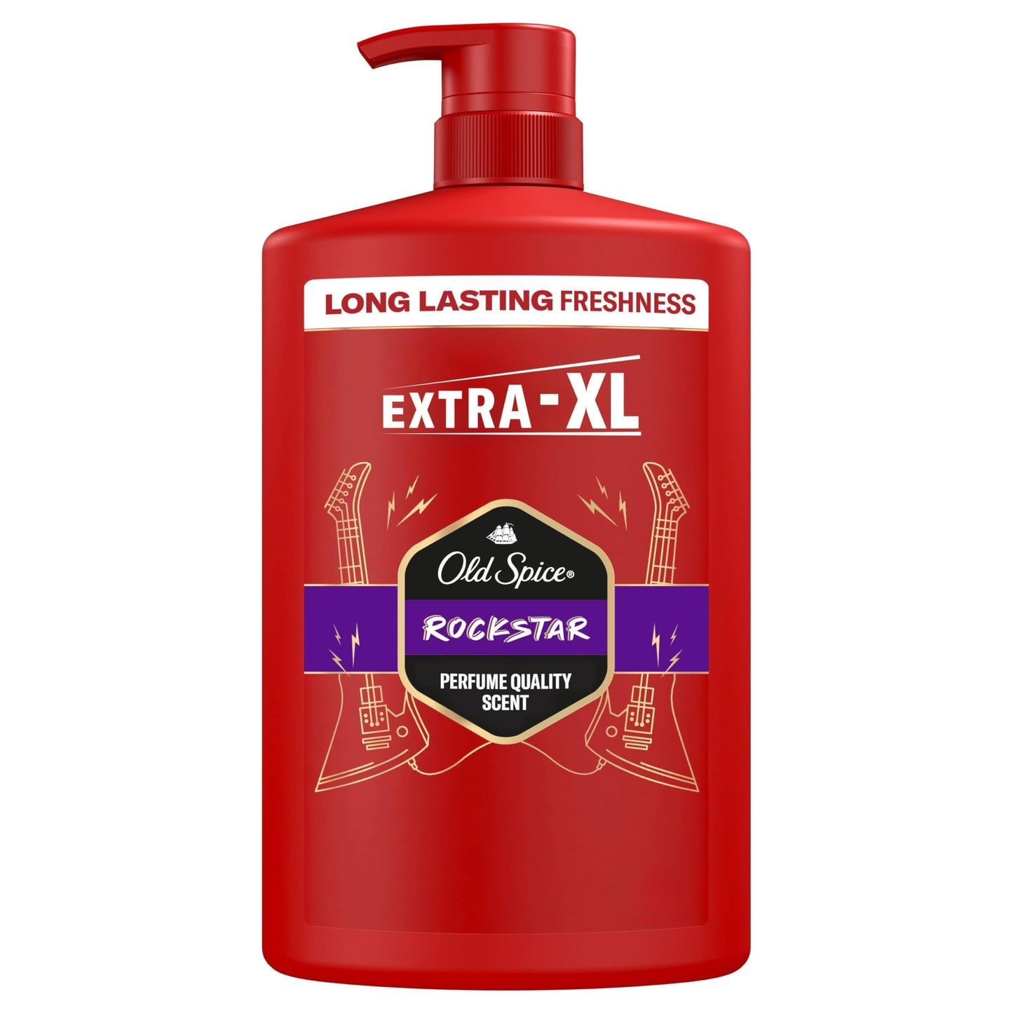 Old Spice Rockstar 3-in-1 dušas gels matiem, sejai un ķermenim 1000ml