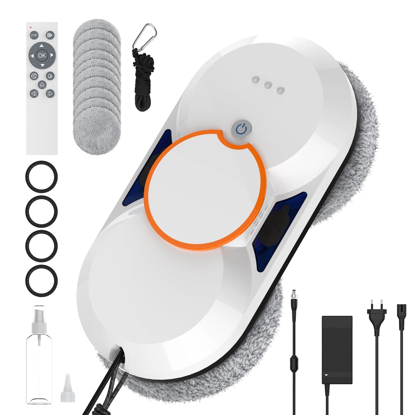 Window cleaning robot WIWOLER, 5600Pa automātiskais logu tīrīšanas robots