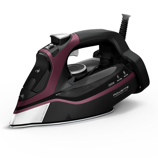 Rowenta Steamforce - 2900 W steam iron, Microsteam HD soleplate, 45 g/min continuous steam, 230 g/min burst, drip protection.