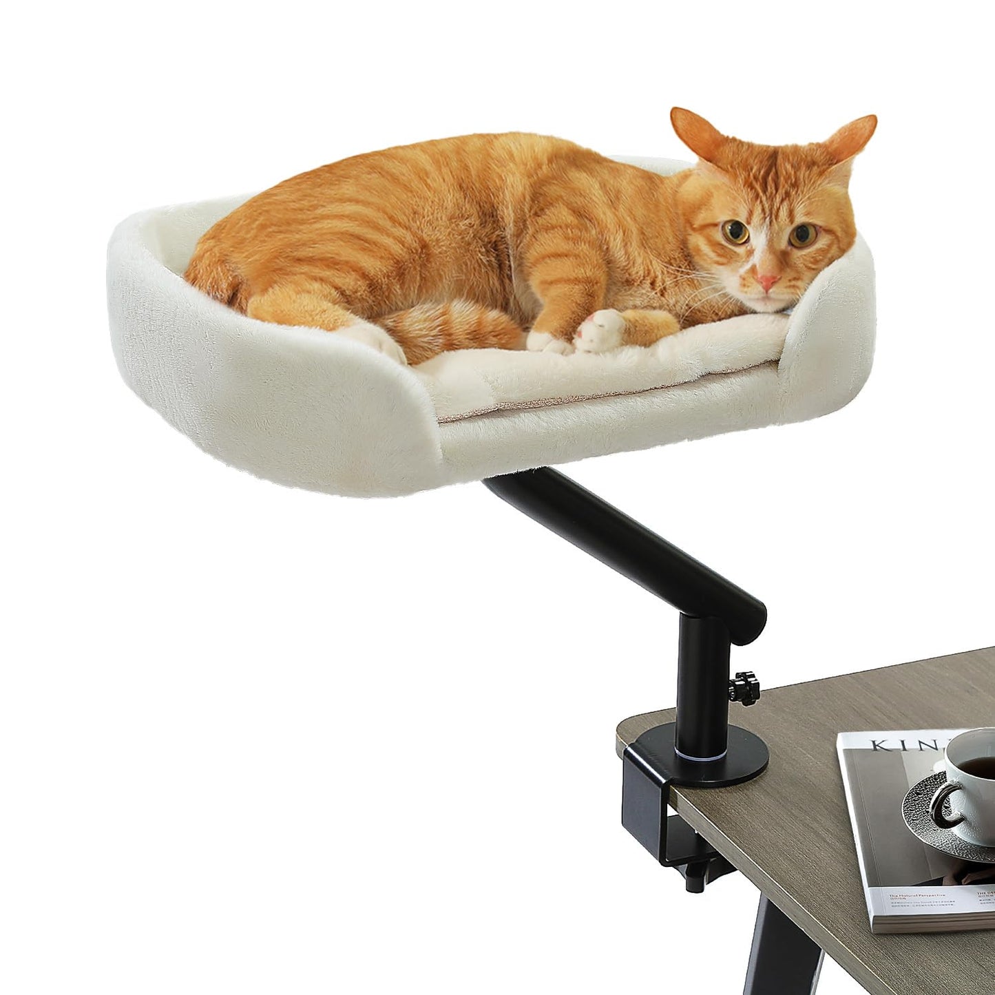Katzenbett PAWZ Road, kaķu grozs rakstāmgaldam, kaķu šūpuļtīkls