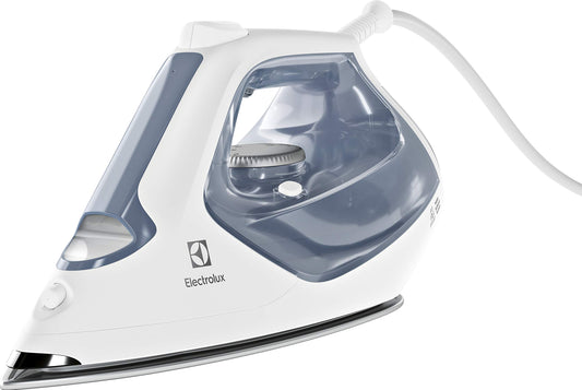 Electrolux E7SI1-4WB Steam Iron - 2700W, 0.37L capacity, stainless steel, sleek design, efficient wrinkle removal.