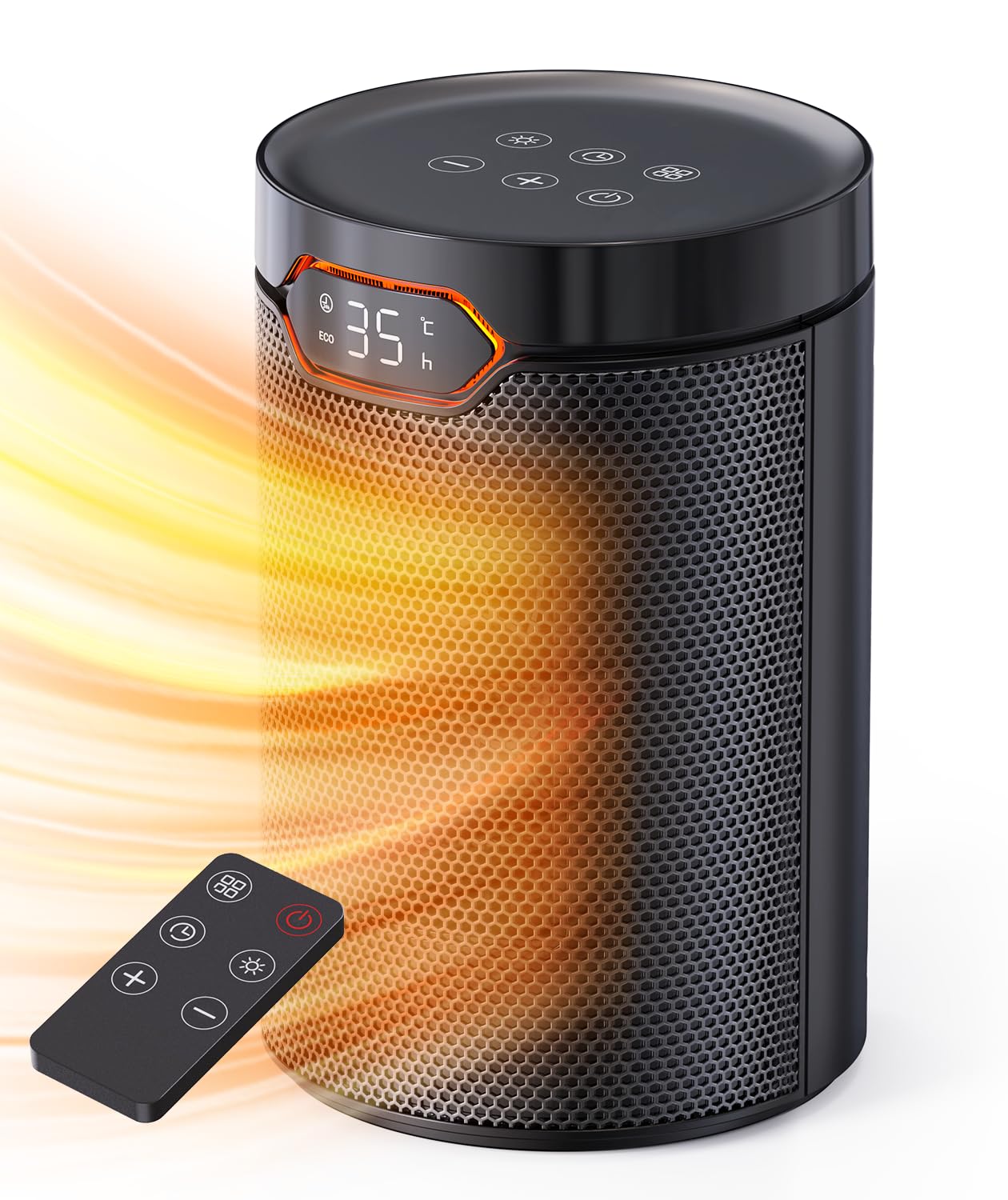 Elektriskais sildītājs QEXREED, 1500W, PTC sildītājs, energoefektīvs