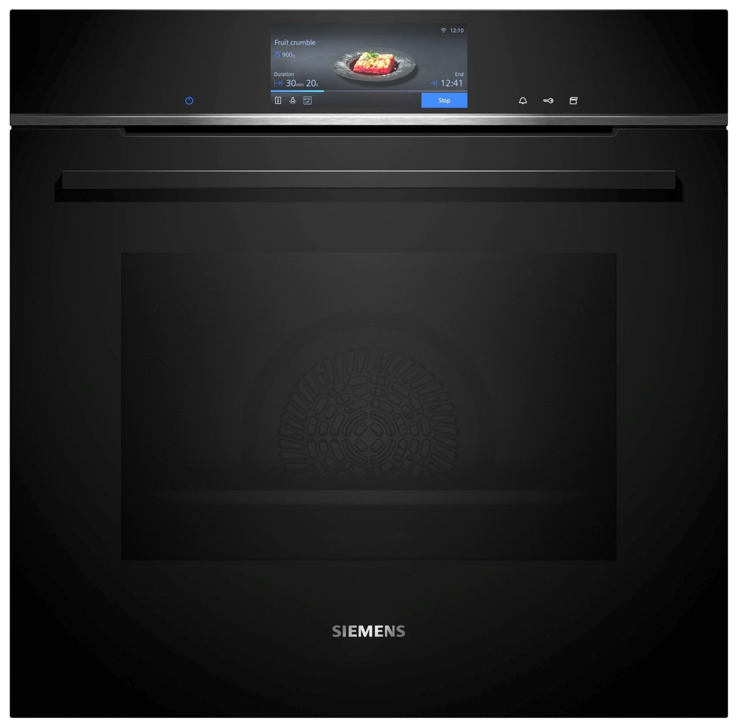 Siemens iQ700 Smarter Einbau-Dampfbackofen 60 x 60 cm Edelstahl HS758G3B1