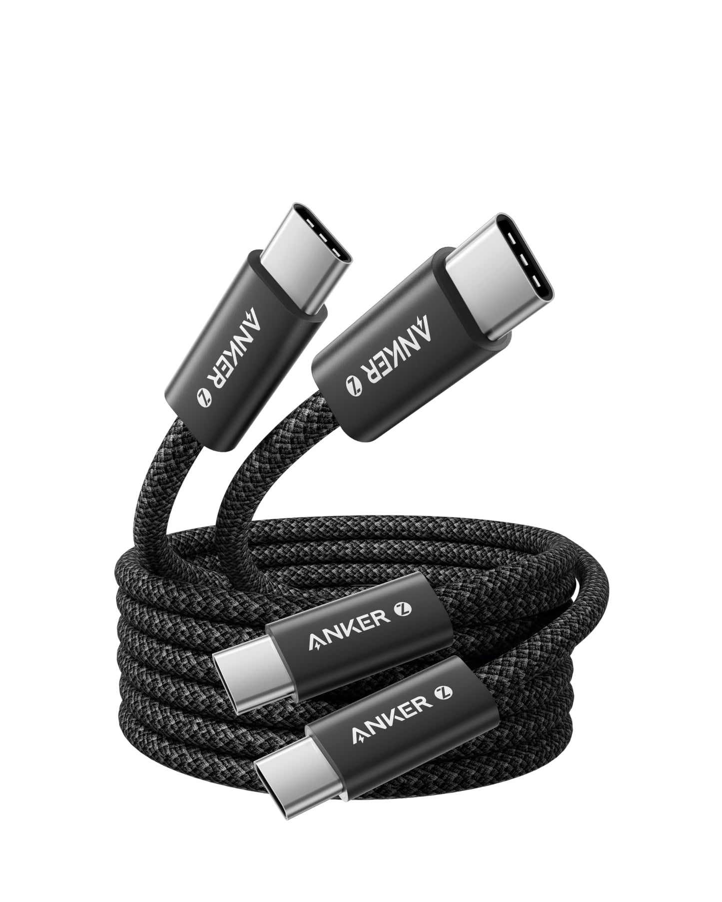 Anker 240W USB C uz USB C kabelis PD 3.1, 2 gab., 1,8m