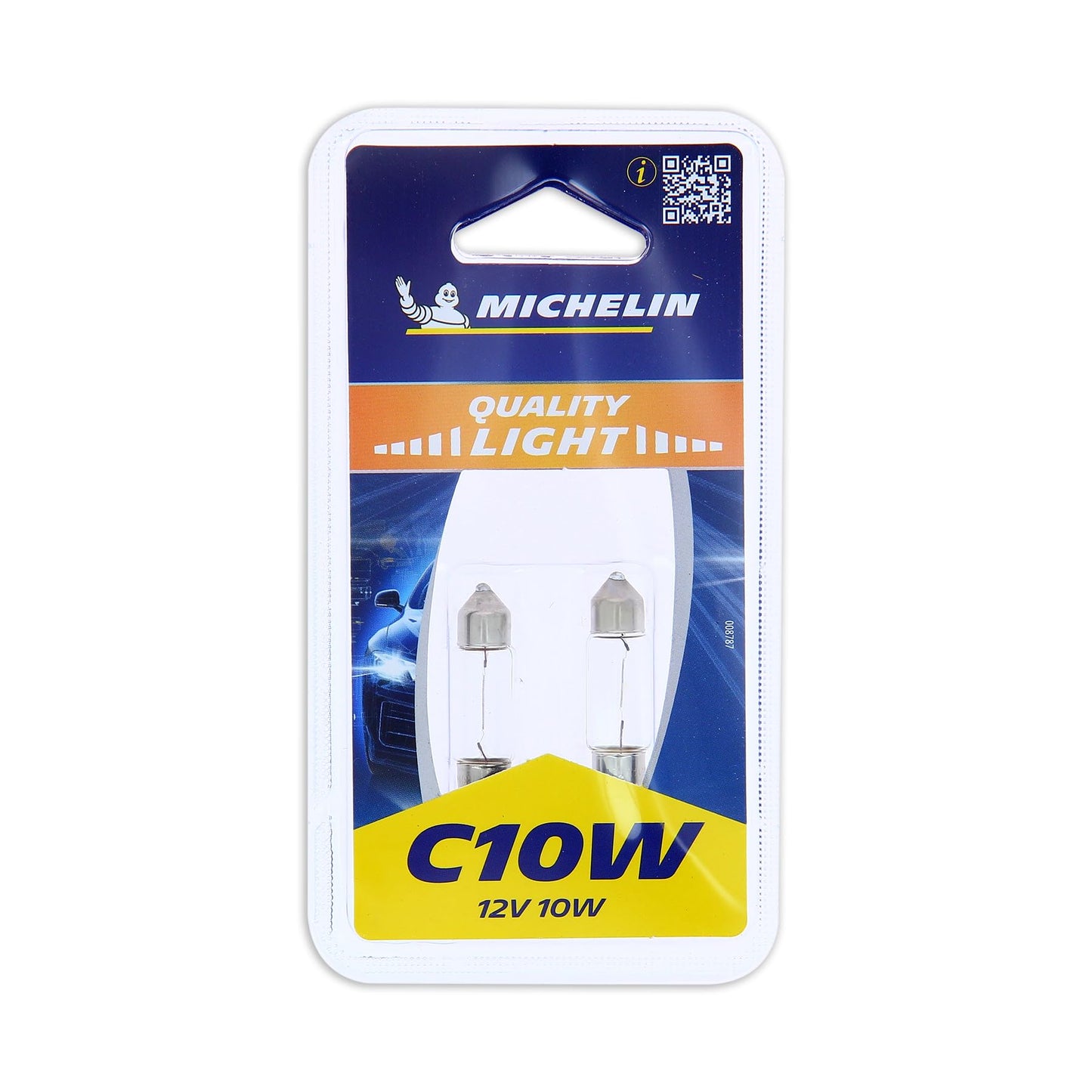MICHELIN 2 x Soffittenlampen C10W iekšējai apgaismošanai