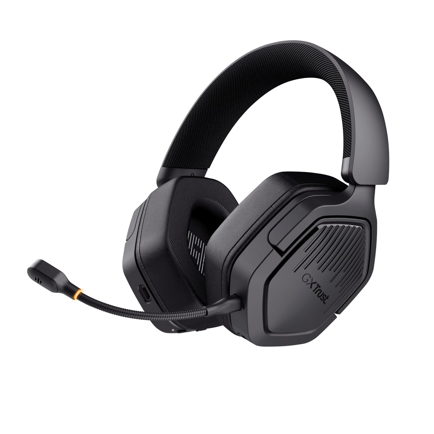 Bezvadu spēļu austiņas GXTrust Ravox, Bluetooth + 2.4 GHz, melnas