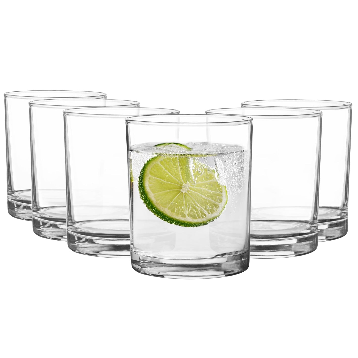 Dzeramās glāzes Glasmark KROSNO 1992, komplekts 6 gab., 230 ml, ūdens, kokteiļu un sulas glāzes, piemērotas trauku mazgājamai mašīnai, caurspīdīgas