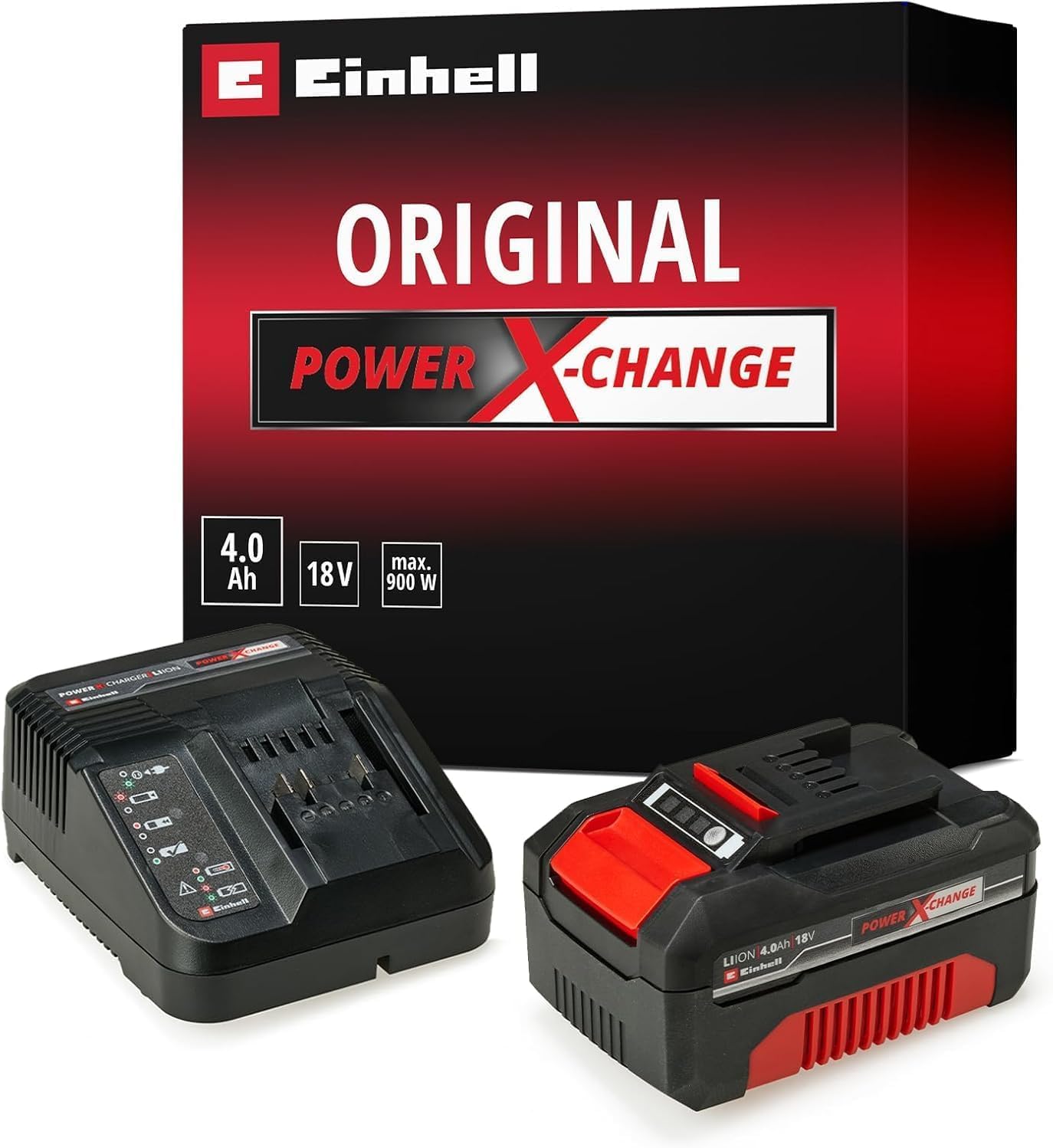 Einhell startera komplekts PXC 4,0 Ah, 18 V