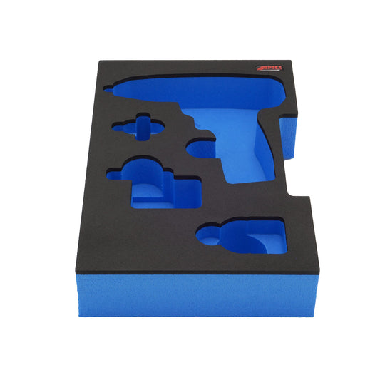 APTEX putu ieliktnis - piemērots Bosch GSR 12V-15FC, L-Boxx 102 G4, 136 G4, LB4, nodrošina drošu un organizētu uzglabāšanu.