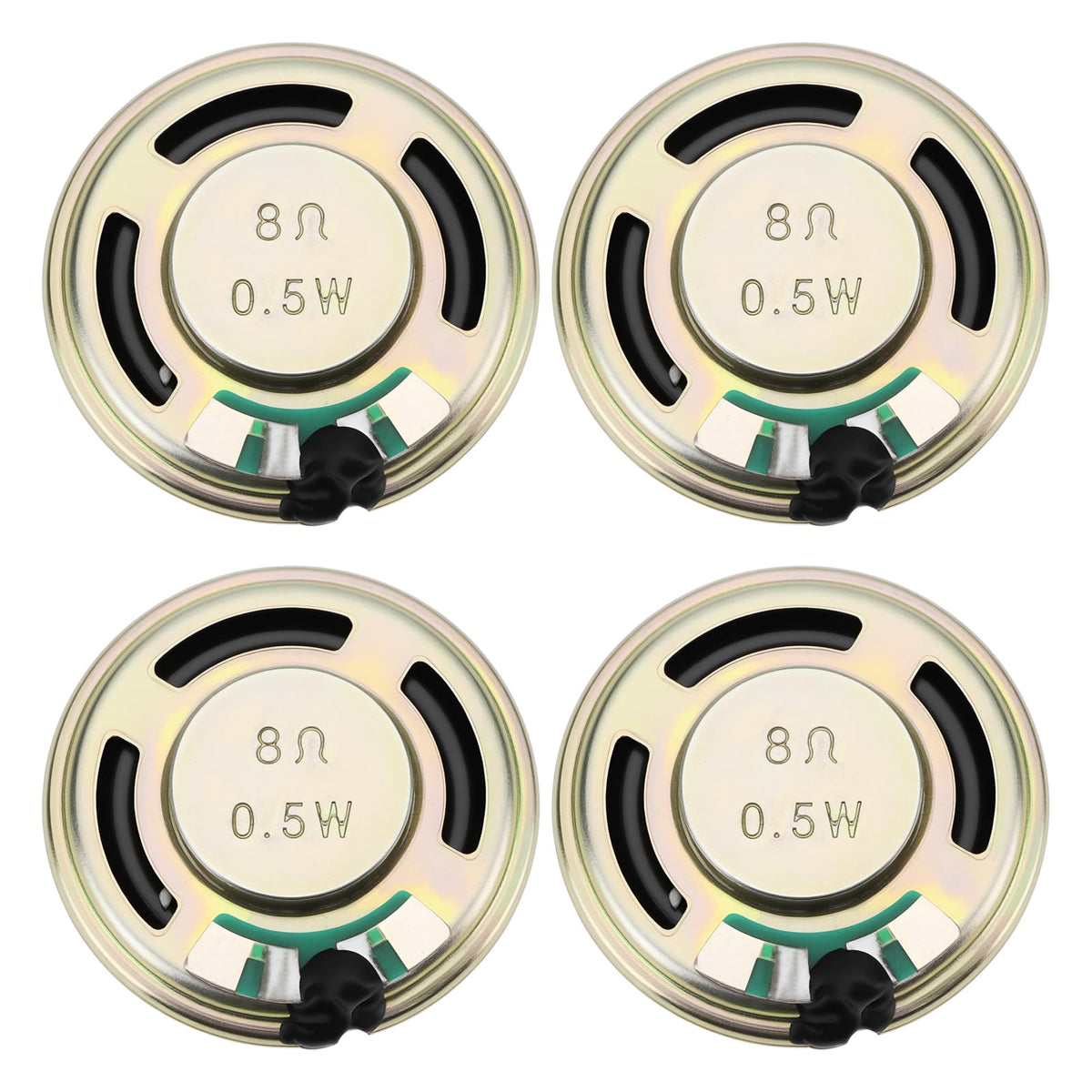 ECSiNG 4 gab. 23-mm-spēļu konsoles skaļruņi 8 Ohm 0,5 W, saderīgi ar Game Boy Pocket