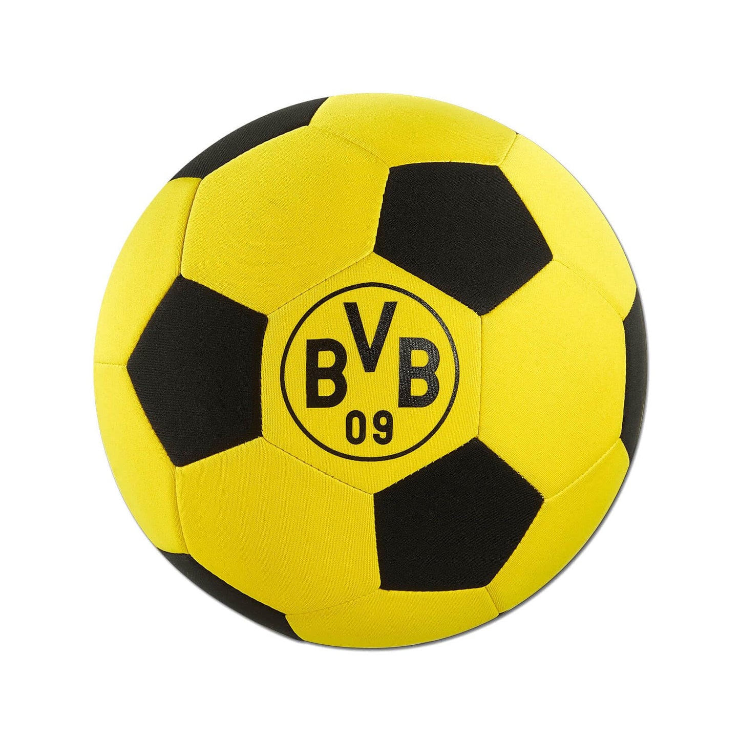 Futbols Borussia Dortmund BVB neoprēna mīkstā bumba, dzeltena, 1