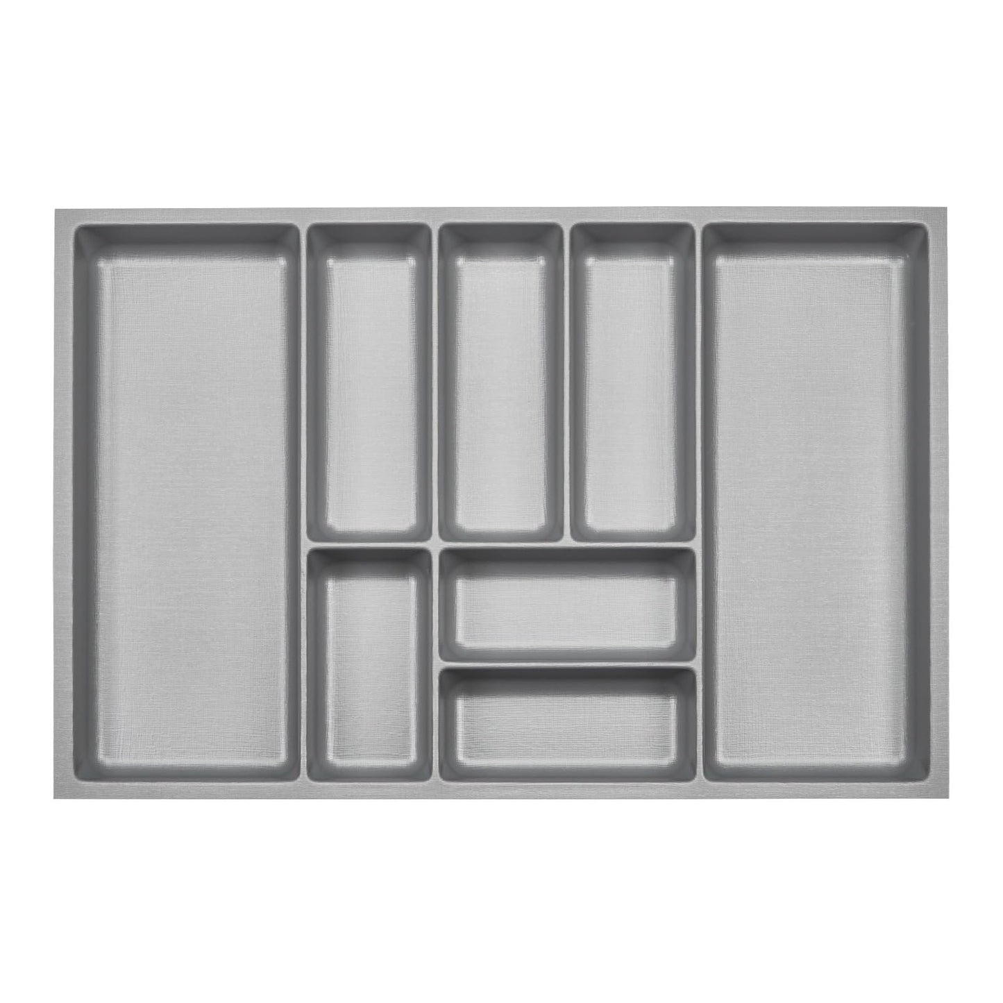 Orga-Box 3 galda piederumu ieliktnis, dziļums: 473 x platums: 691 mm, sudrabaini pelēks