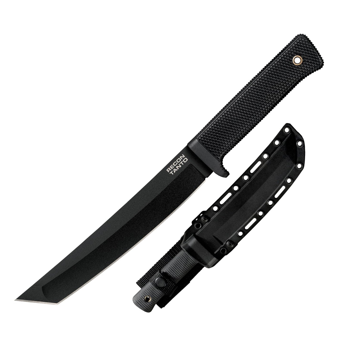 Cold Steel 49LRT Unisex - Recon outdoor knife, Tanto blade, Krey Ex handle, SK5 carbon steel, multi-color design.