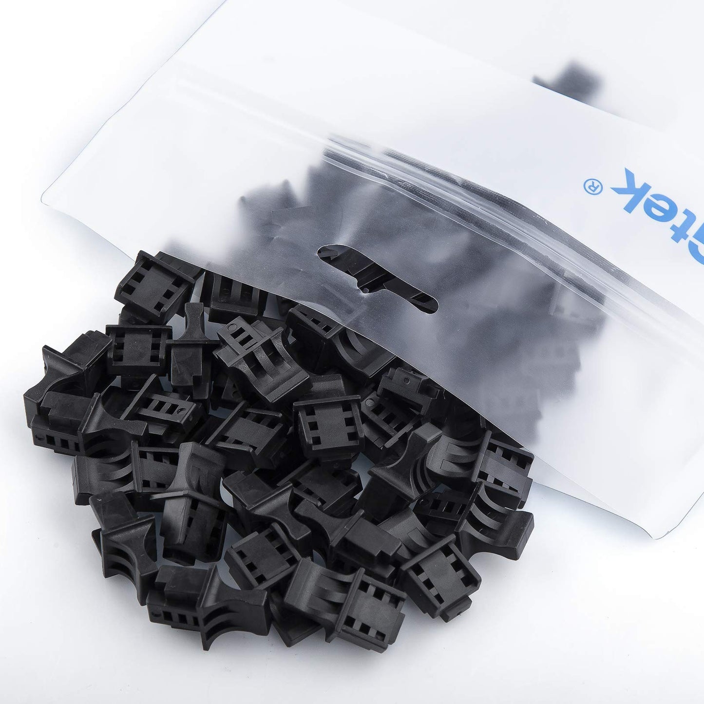 RJ45 putekļu vāciņi, pretputekļu aizsargvāciņš Ethernet/LAN portam, porta aizsargs slēdzim/tīkla kartēm/maršrutētājiem/mediju pārveidotājiem, PVC, 50 gab.