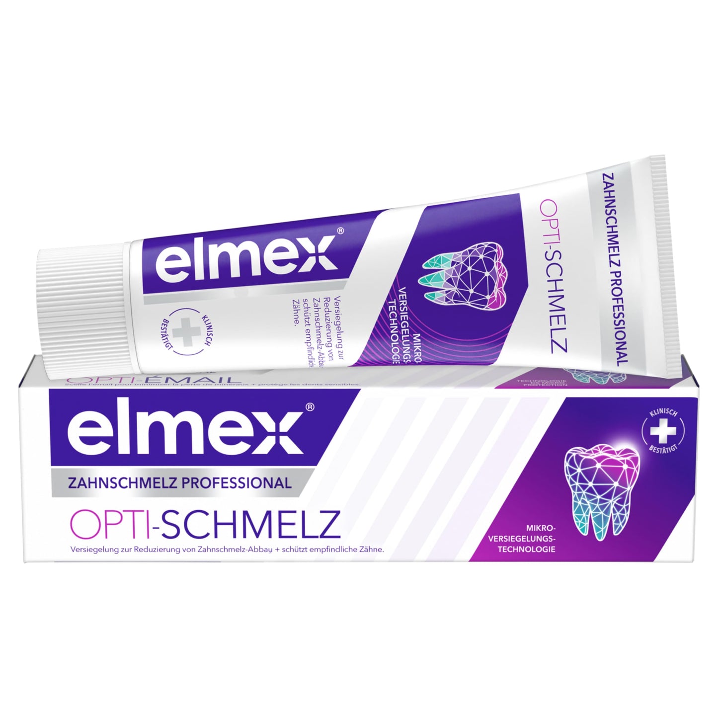 ELMEX Opti-schmelz Profesionālā zobu pasta 75 ml