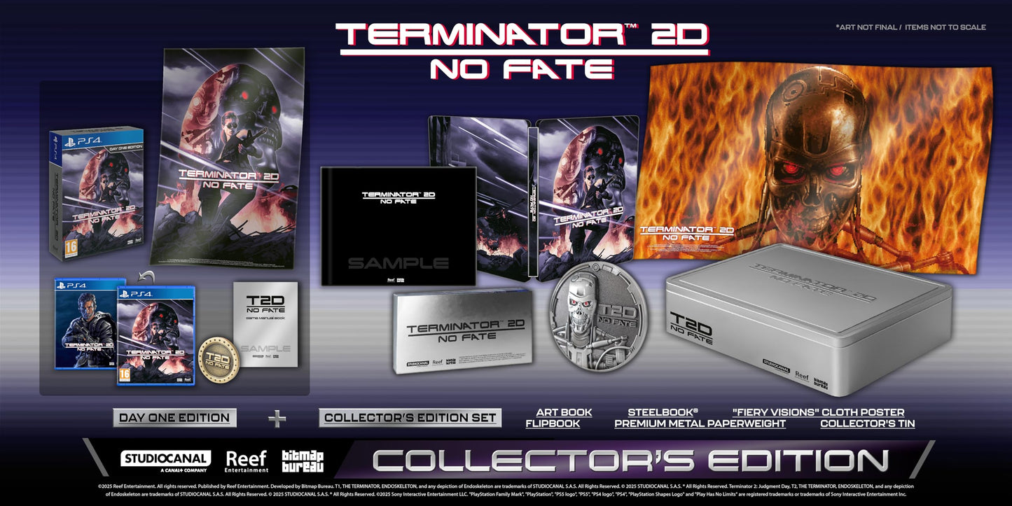 Terminator 2D: NAVS LĒMUMS – Kolekcionāra izdevums (PS4)