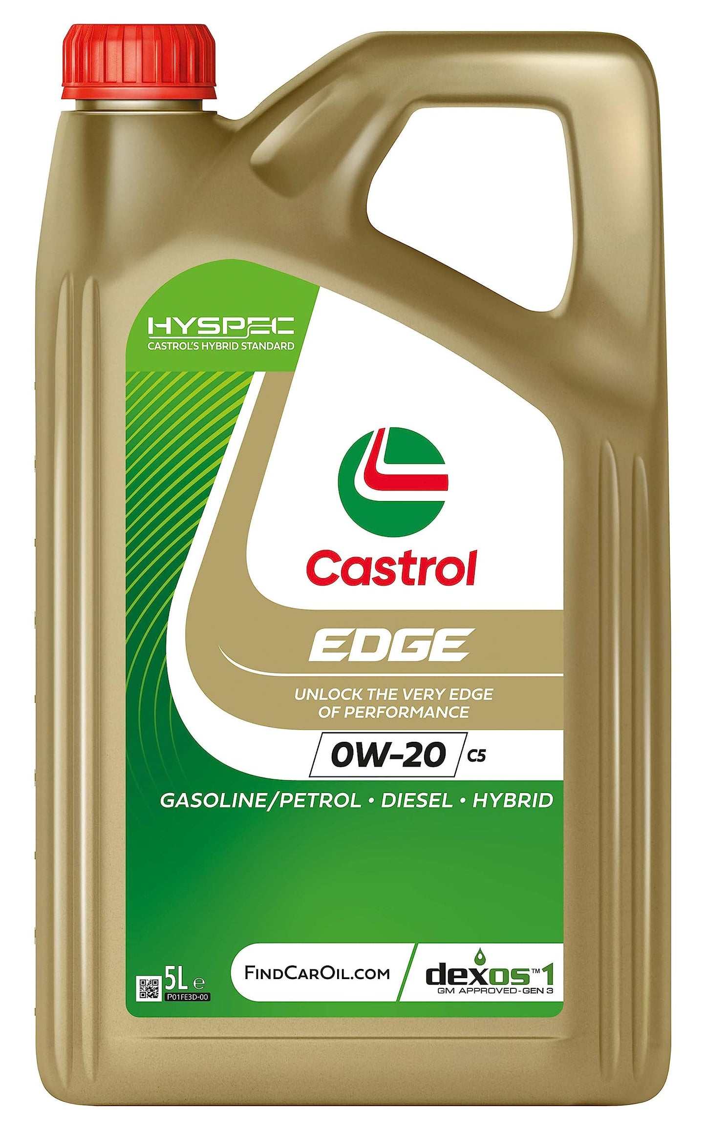 Motoreļļa Castrol EDGE 0W-20 V, 5L