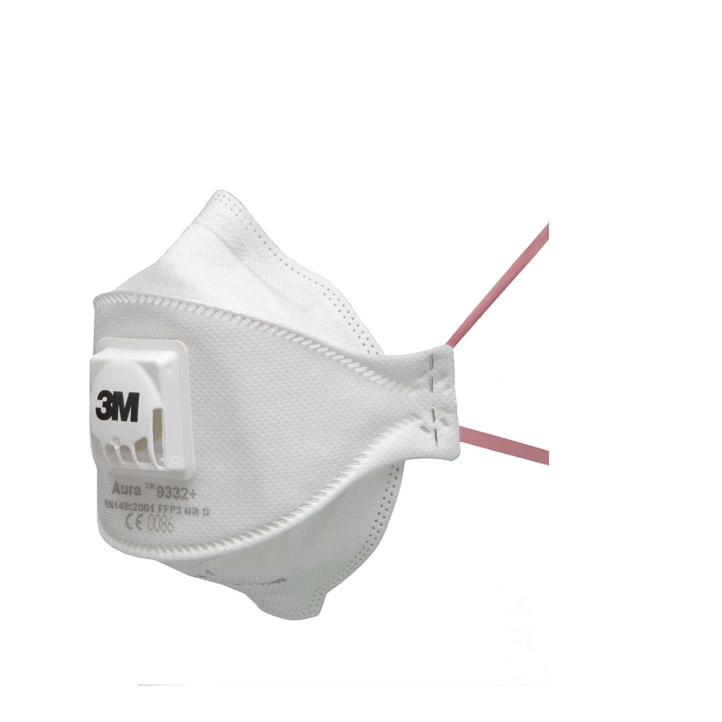 Aizsargmaska 3M Aura 9332+, FFP3 respirators, vienreizējā maska ar augstāko FFP3 aizsardzības līmeni, 5 gab., balta