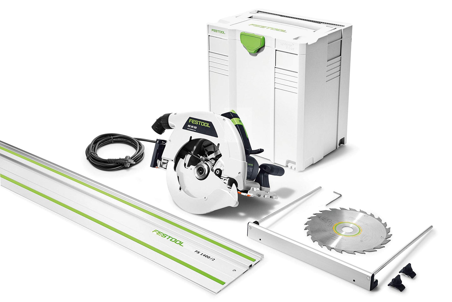 Festool HK 85 EB-Plus-FS - Powerful circular saw with precision cutting, durable design, and ergonomic handle.