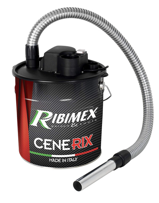 RIBIMEX Cenerix elektriskais pelnu sūcējs - 18 l, 1200 W, efektīvs pelnu sūcējs ar jaudīgu motoru.
