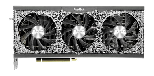 Palit GeForce RTX 3080 Ti GameRock - 12GB GDDR6X, 10240 cores, 1365MHz GPU, HDMI, DisplayPort, Angel ARGB lighting.