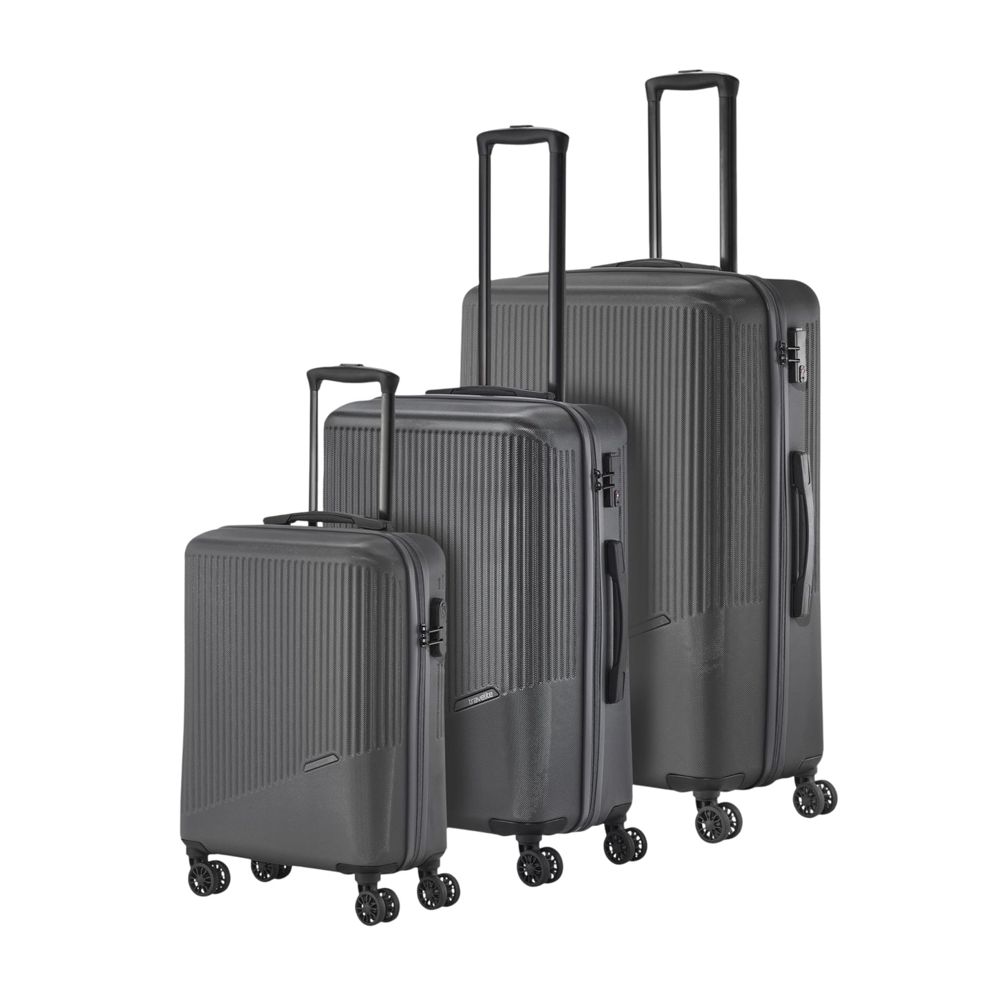 Travelite čemodānu komplekts Bali, izmēri L/M/S, 3 daļas, ABS cietais korpuss