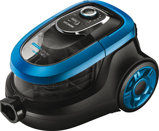 Sencor 1035TQ grīdas putekļsūcējs - jaudīgs, kluss, 3AAA, ciklona tehnoloģija, HEPA H13 filtrs, ideāli piemērots dzīvniekiem.