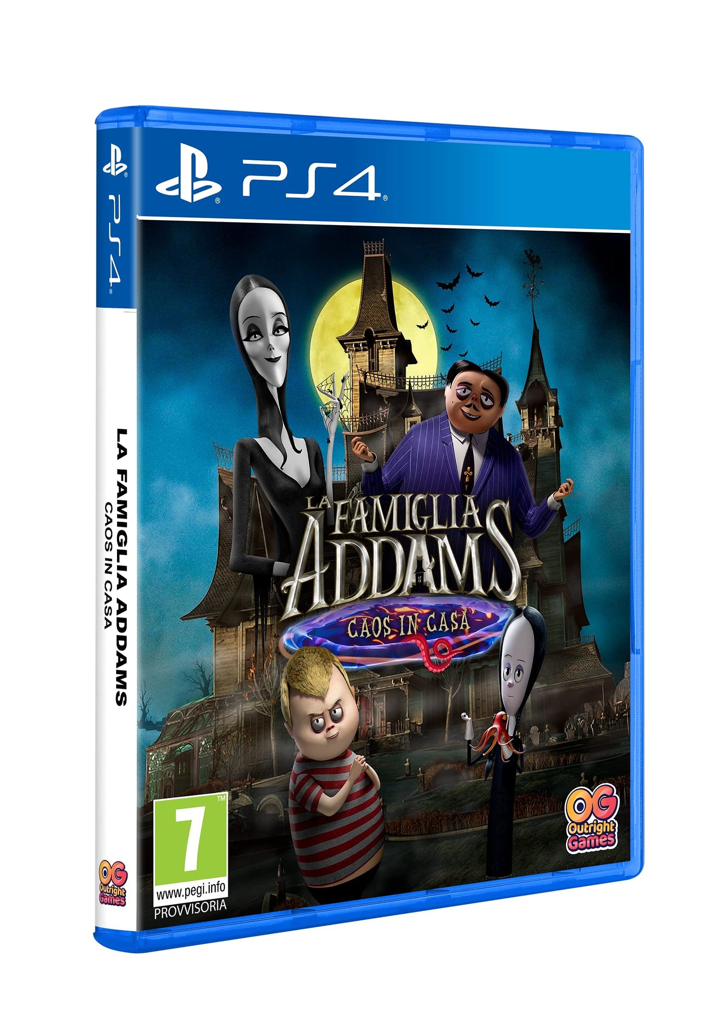 1. Videospēle Outright Games Addams ģimene: Haoss mājās