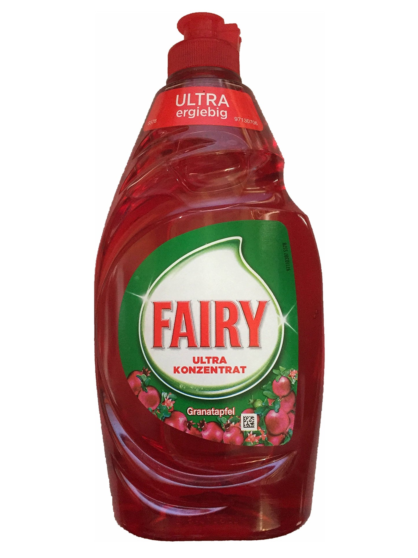 Trauku mazgāšanas līdzeklis Fairy Ultra Granātābols, 10 gab. (10 x 450 ml)