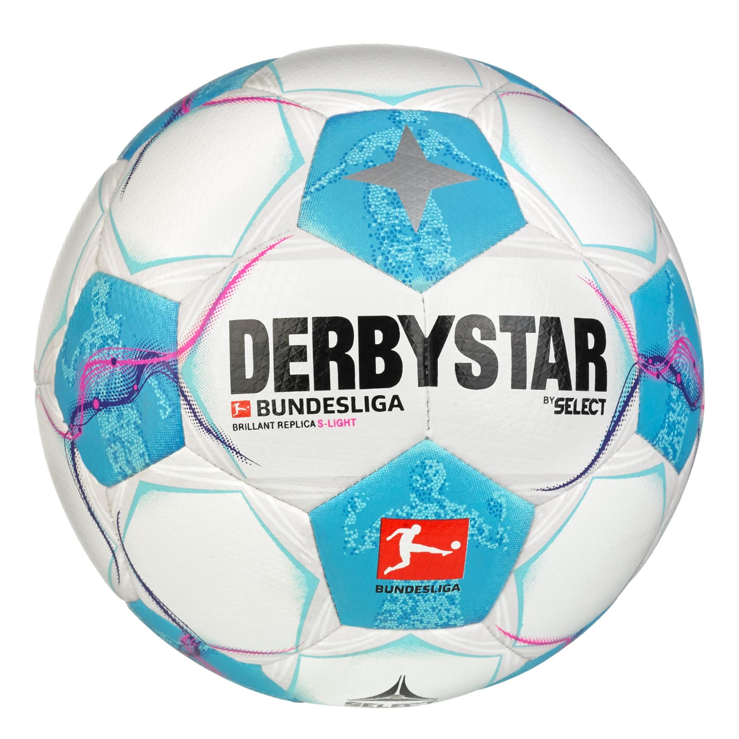 Futbola bumba Derbystar Bundesliga Brillant Replica S-Light v24, izmērs 5, viegla