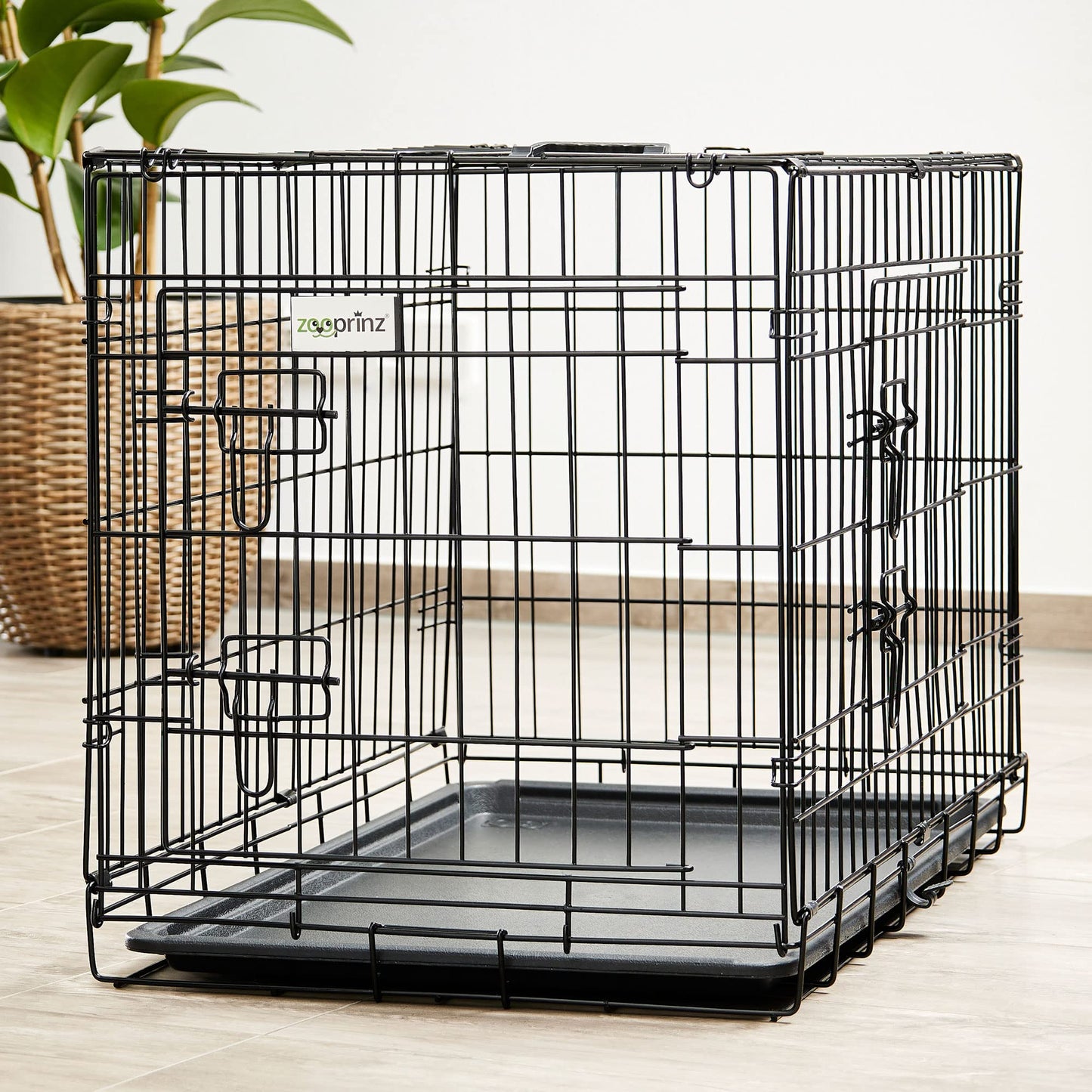 Saliekama suņu kaste zooprinz 77,5x48,5x55,5 cm ar 2 durvīm