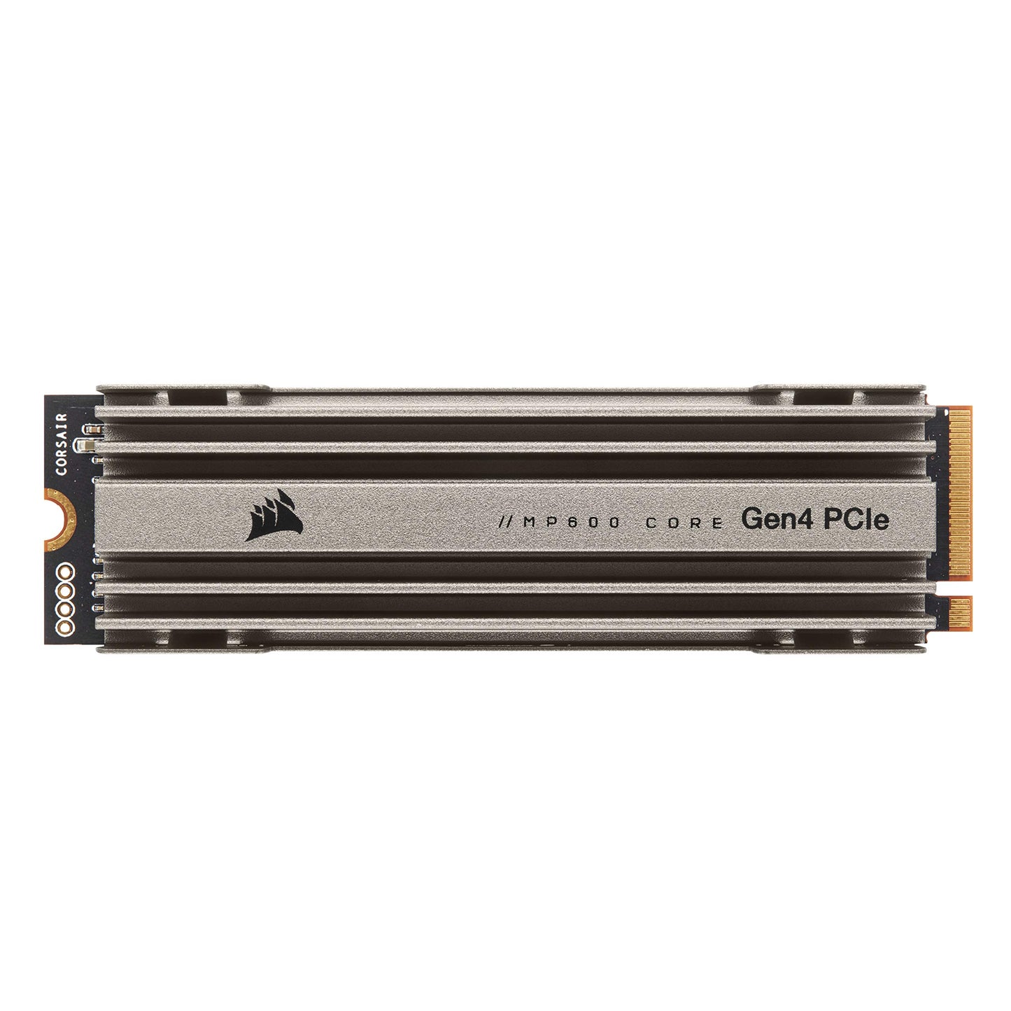 Corsair MP600 CORE 4TB SSD - 4950 MB/s read, 3950 MB/s write, high-speed PCIe Gen4, aluminum design