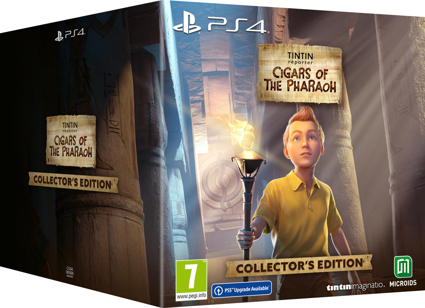 1. Tintin reporters: Faraonu cigāri - kolekcionāra izdevums (PS4)
