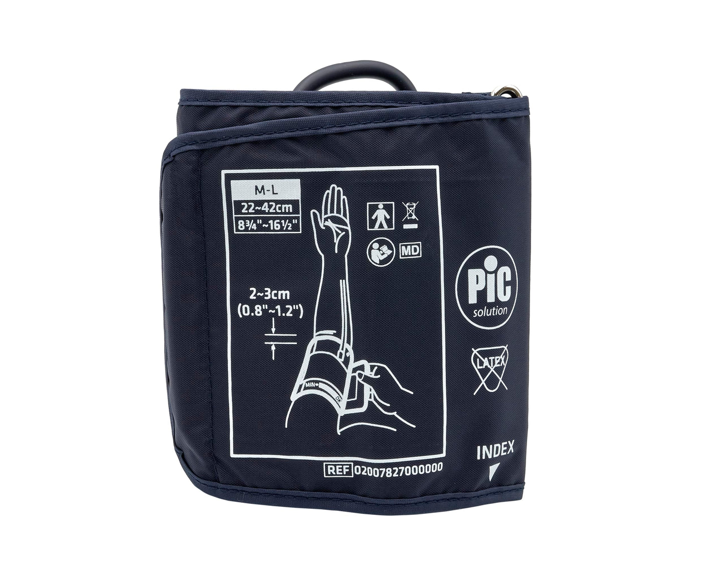 Pic Solution rezerves aproce asinsspiediena mērītājam, vidēja - elastīga, ērta, piemērota precīzai mērīšanai.