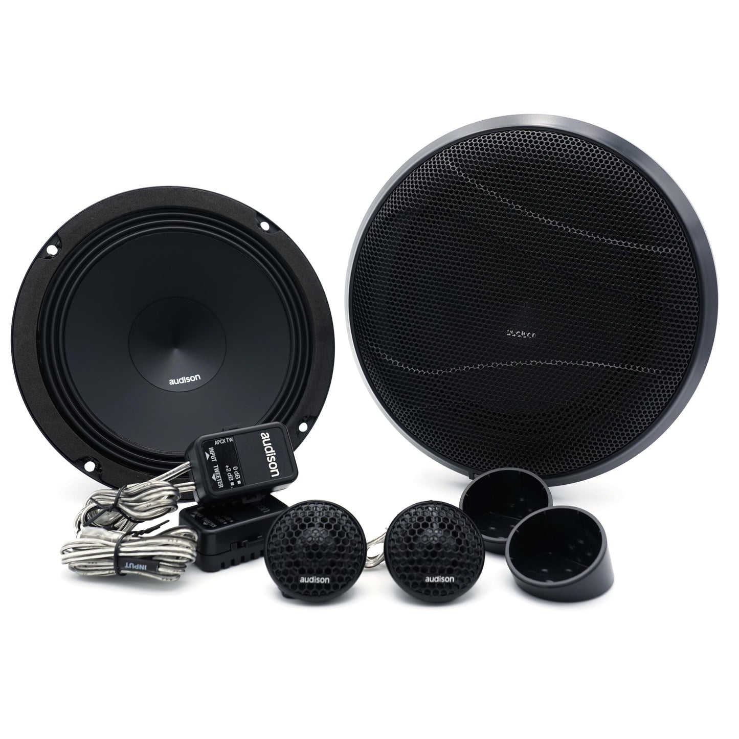 Automašīnas komponentu skaļruņi Audison APK 165 2 Ohm 2 virzienu sistēma 165 mm, 300 W