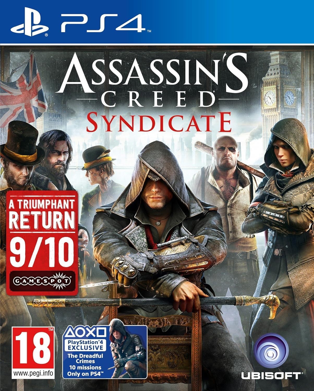 18. Assassin's Creed Syndicate (PS4)