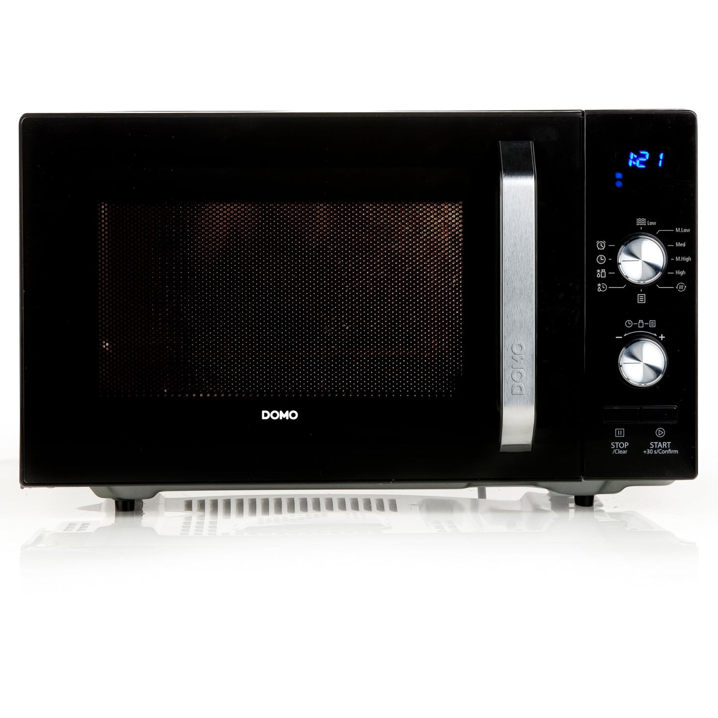 DOMO DO2924 Solo mikroviļņu krāsns - 23 L - 800 W melna digitālā