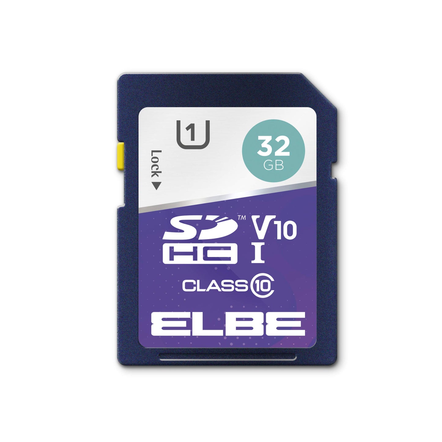 ELBE SD-1032 32GB SDHC - Class 10, U1, V10, up to 100MB/s, ideal for Full HD 1080p video and digital photography