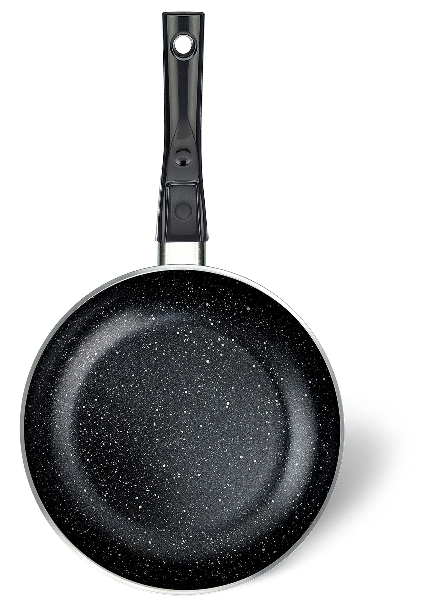 Pensofal BioStone panna - noņemams rokturis, alumīnijs, melna, 24 cm, ekoloģiska un izturīga.