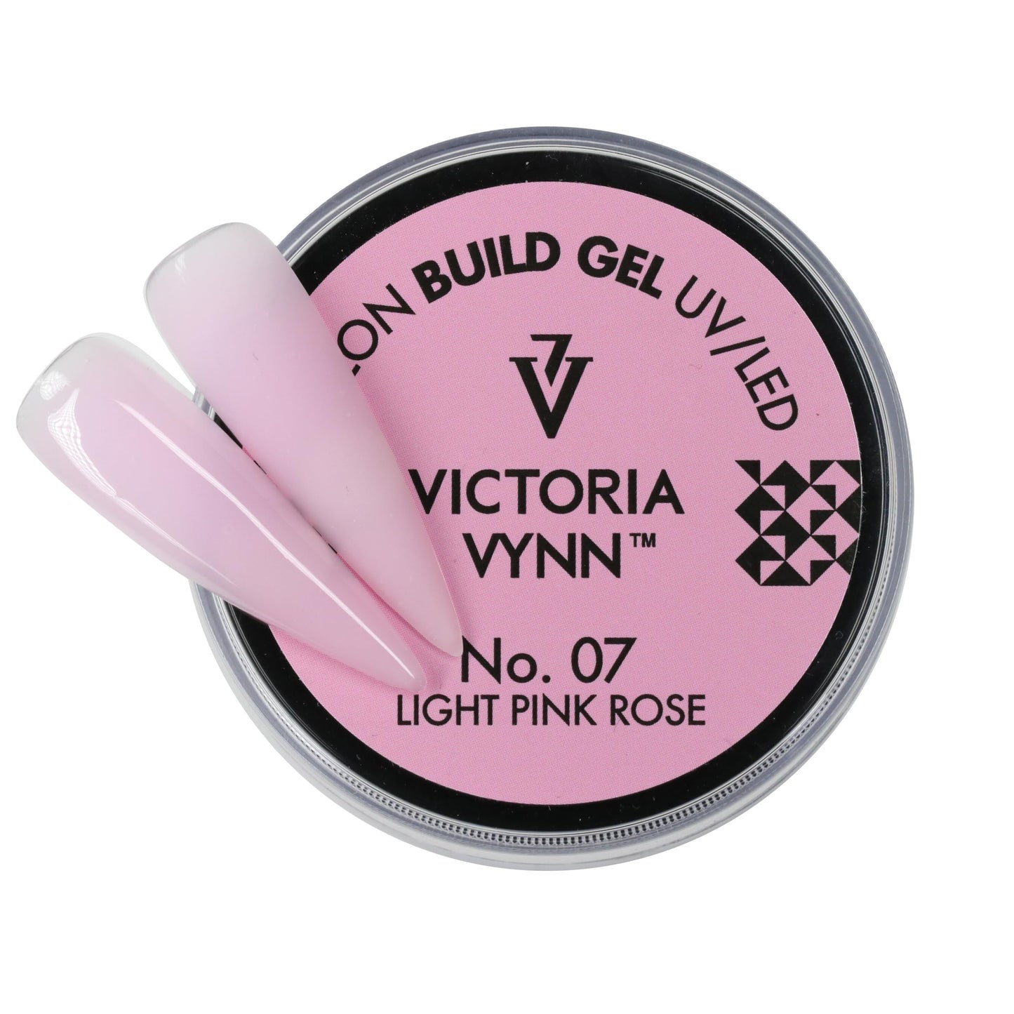 Builder gel Victoria Vynn, UV un LED, 50 ml, Nr.07 gaiši rozā