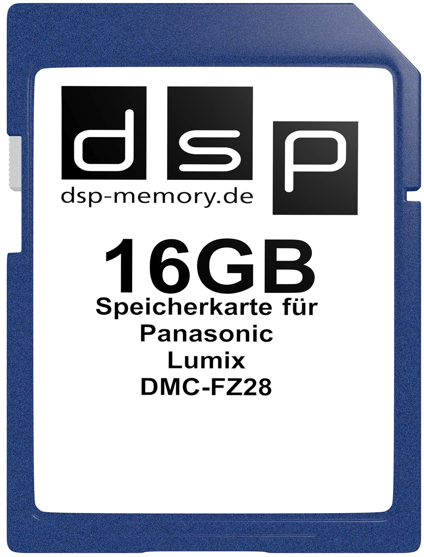 Panasonic 16GB atmiņas karte - UHS-I, ātra datu pārsūtīšana, saderīga ar Lumix DMC-FZ28 kamerām.