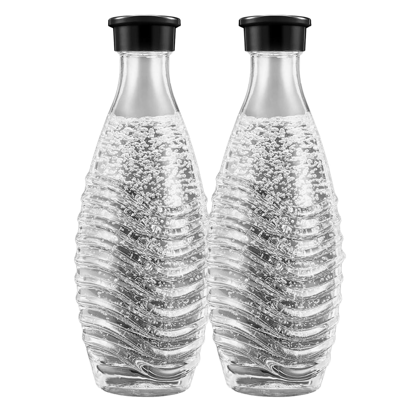 SodaStream CRYSTAL stikla karafe, 0,7L ūdens karafe, 2 gab.