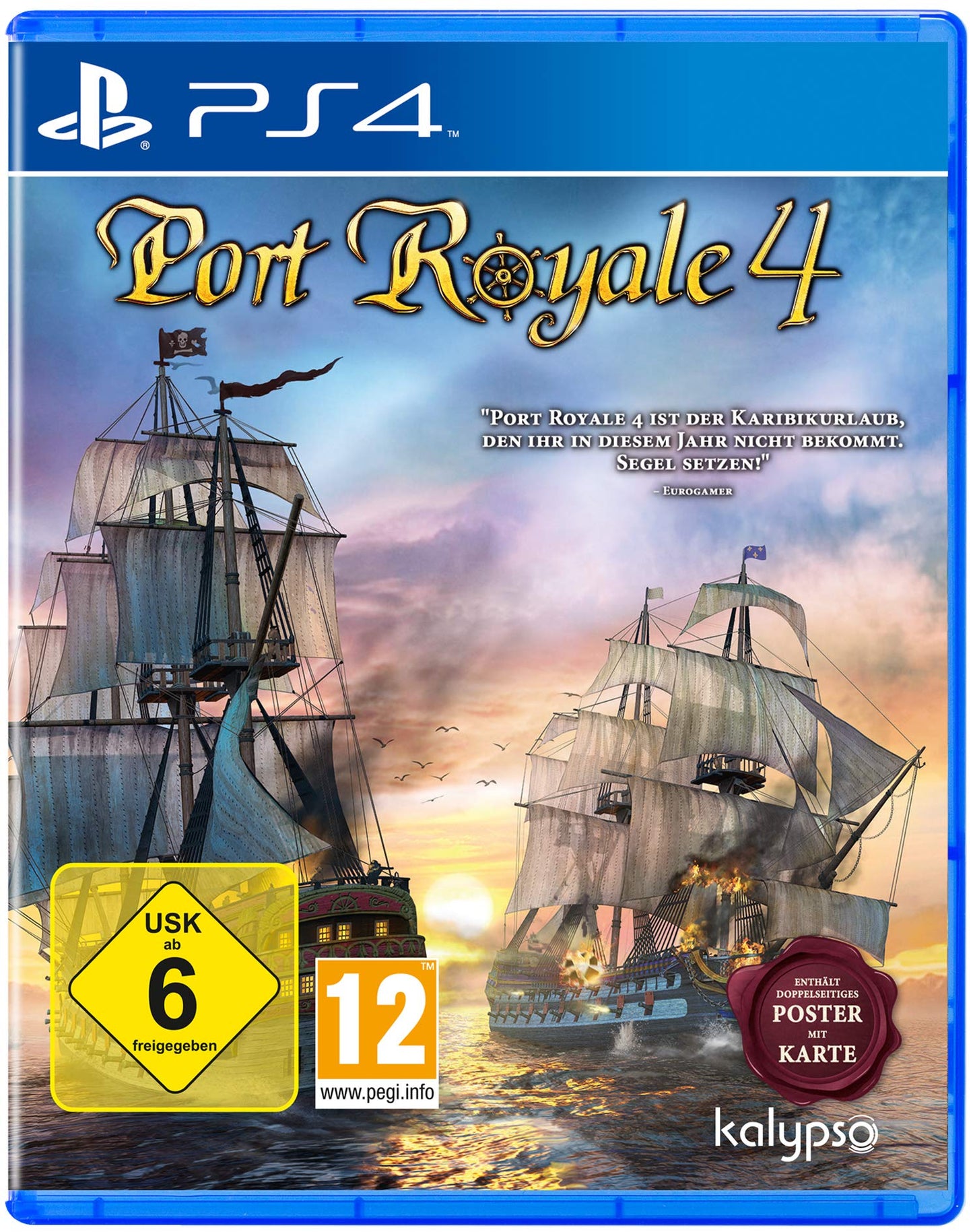 Port Royale 4 (Playstation 4): PlayStation 4