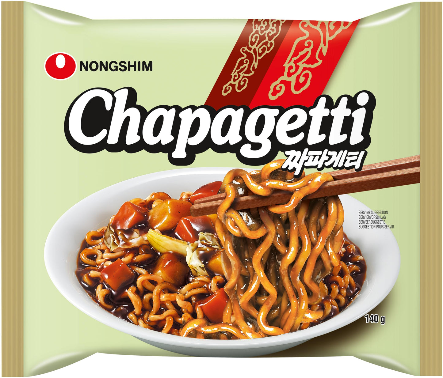 Tūlītējā nūdeļu zupa Nong Shim Chapagetti multipaka (20 x 140 g)
