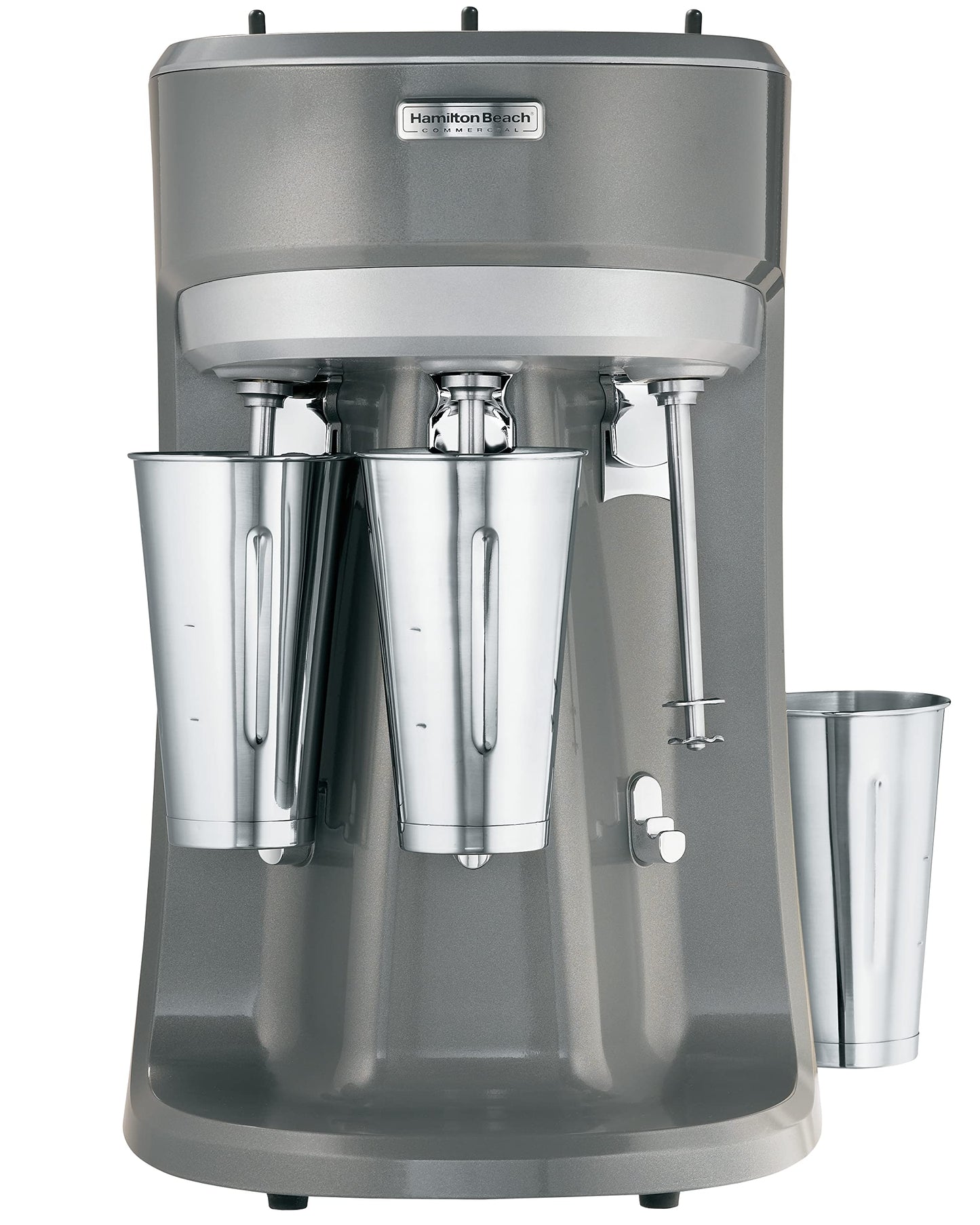 Hamilton Beach Commercial® HMD400P-CE - 220-240V, 900 vatu, durable gray blender for smoothies and shakes.