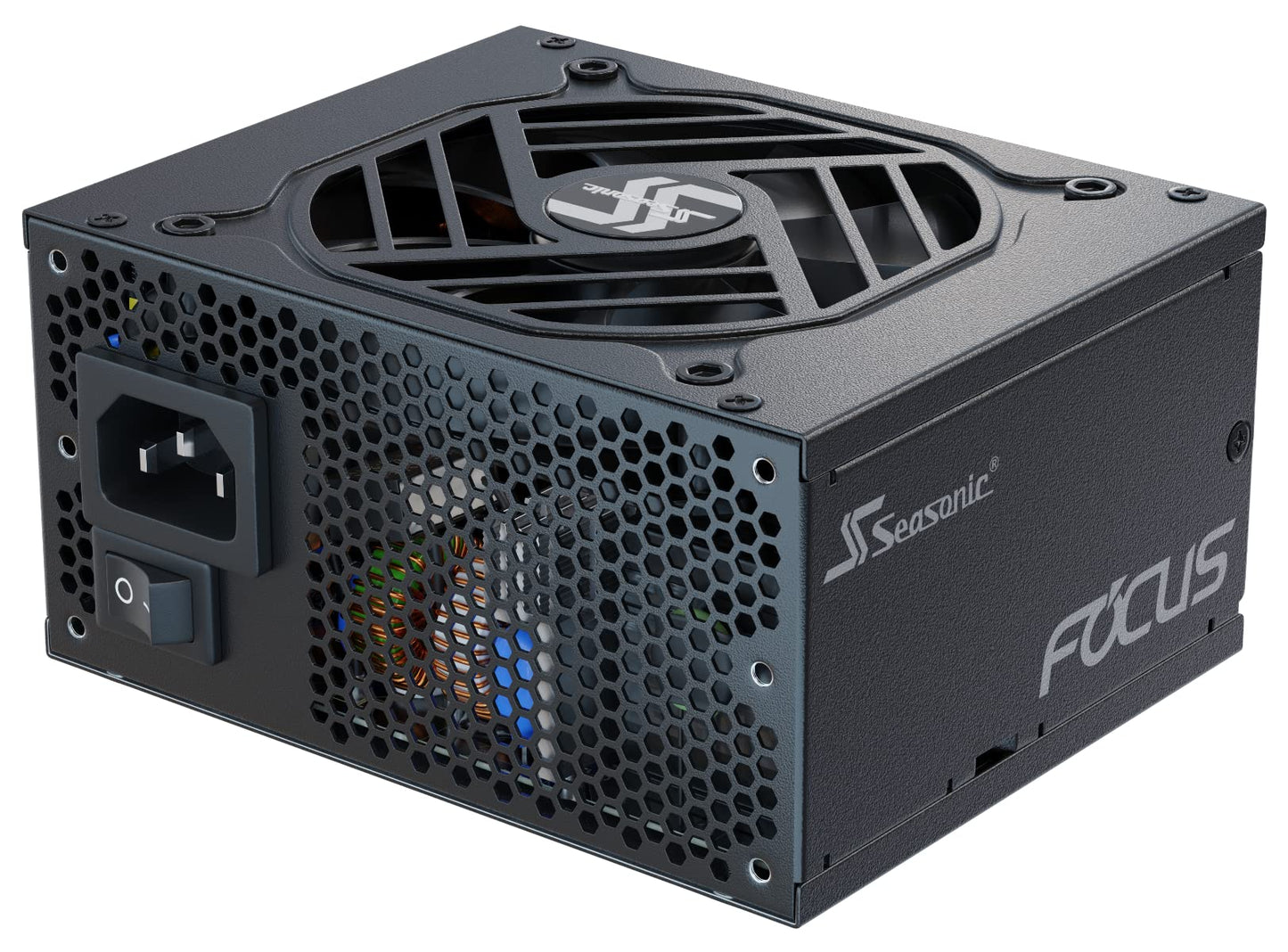 Seasonic FOCUS-SPX-650 - 650W modular power supply, 80+ Platinum efficiency, compact design for optimal performance.