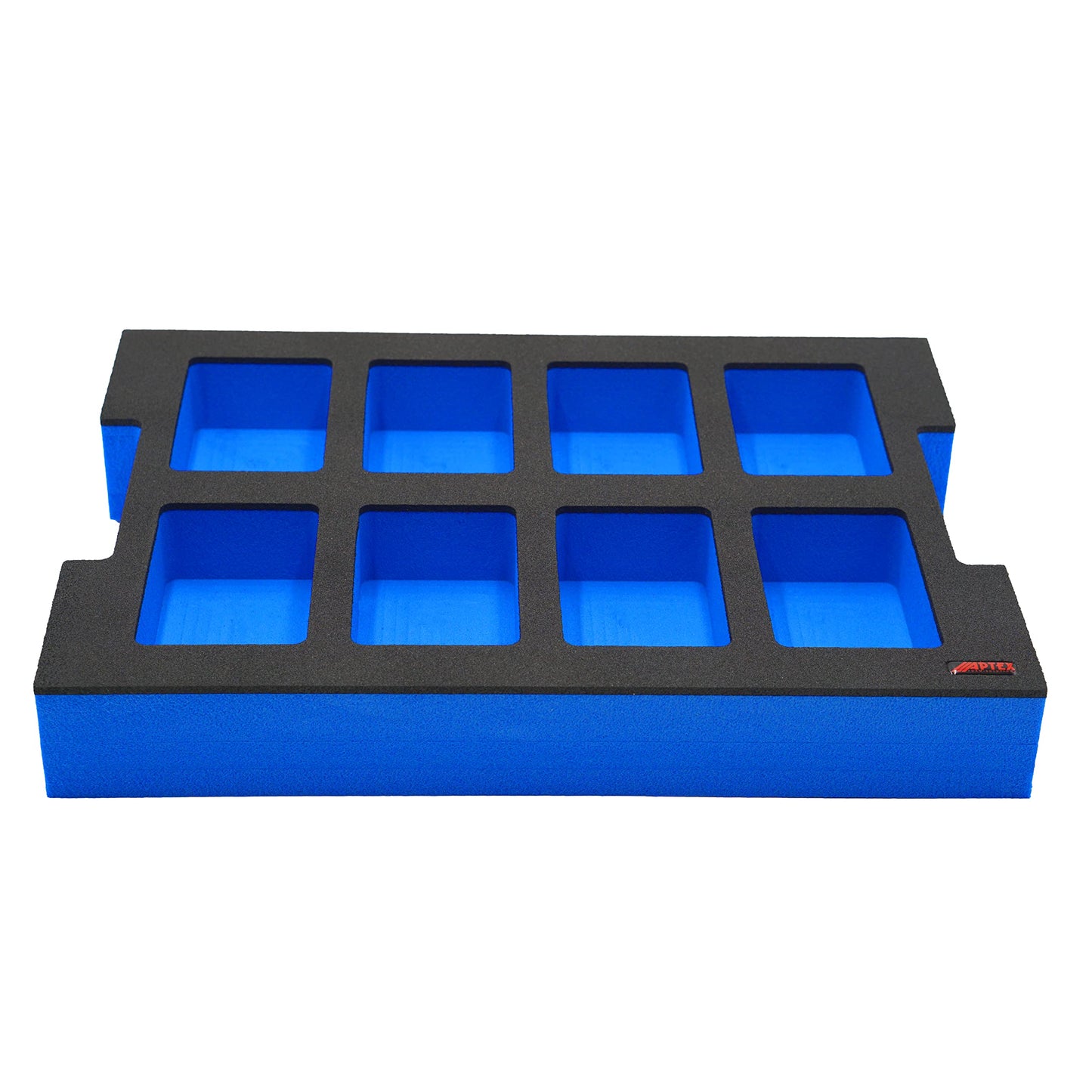 APTEX putu ieliktnis - piemērots 8x Bosch GBA 18V akumulatoriem, L-Boxx 102 G4, 136 G4, LB4, nodrošina drošu uzglabāšanu.